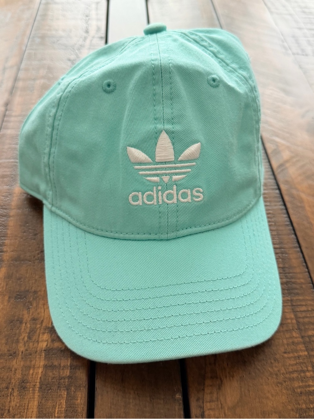 adidas Mint Green Trefoil Baseball Cap
